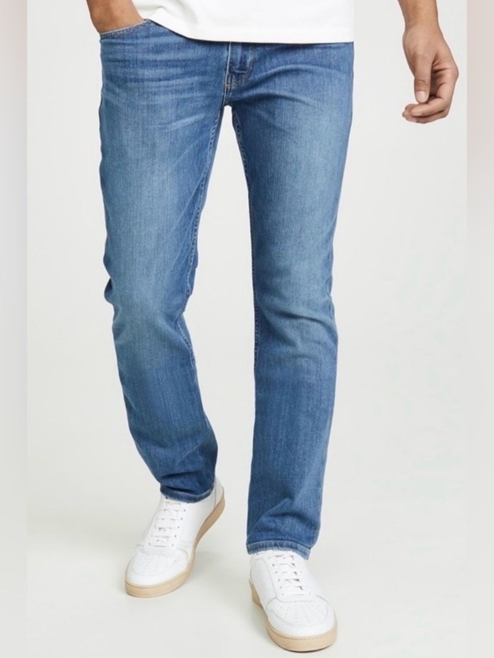 Paige Mens Federal Slim Straight Leg Jeans Size 38